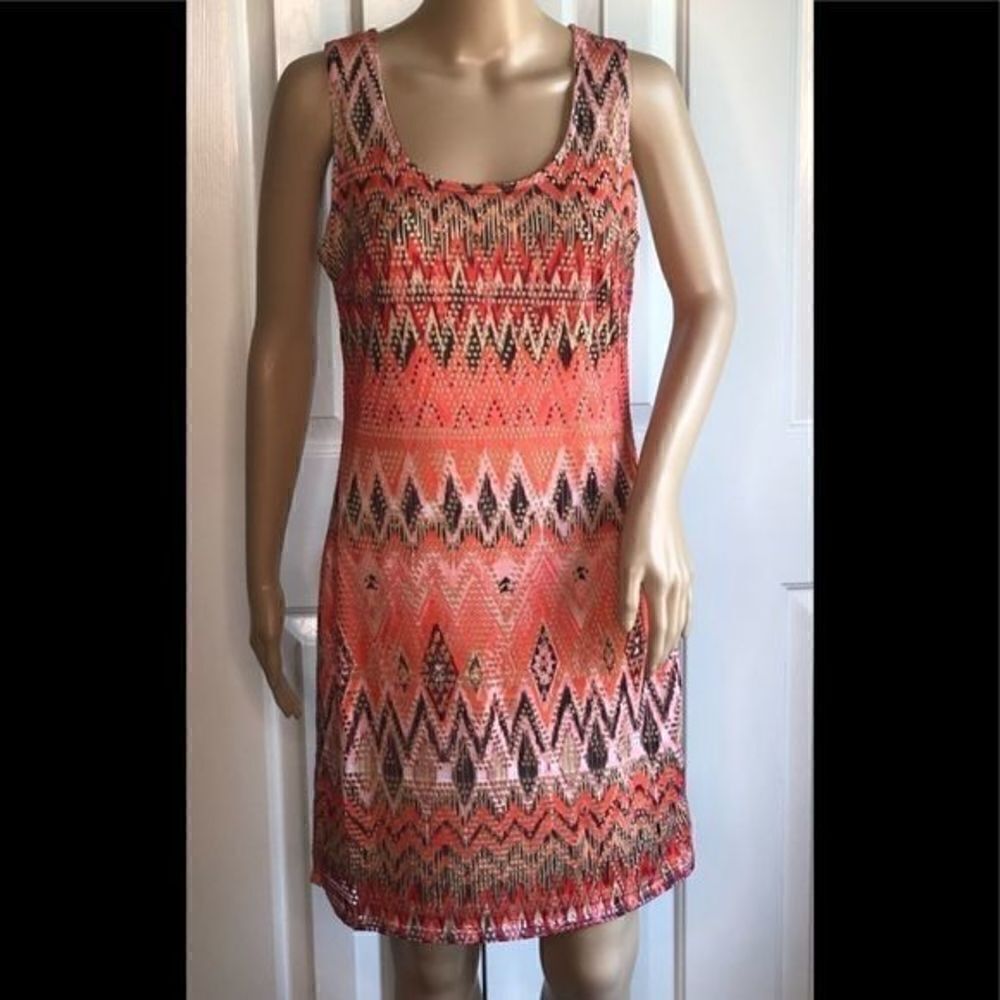 New Direction Aztec Dress - Picture 2 of 7
